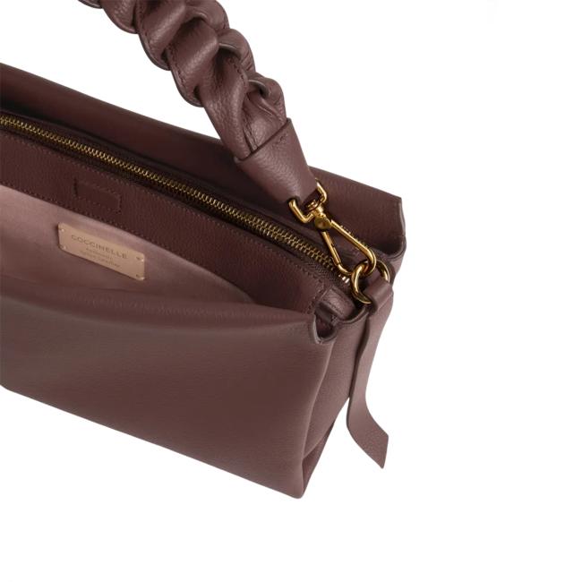Coccinelle Sottospalla Boheme Medium Noir Cognac - 4