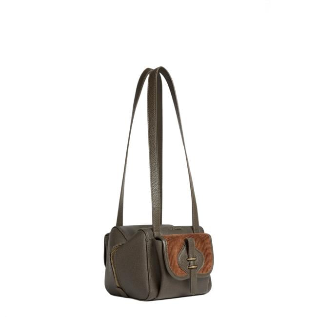 Coccinelle Mavery Pocket Small Fango Cognac - 4