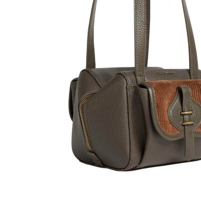 Coccinelle Mavery Pocket Small Fango Cognac - 6