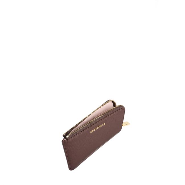 Coccinelle Porta carte Metallic soft Berry - 2