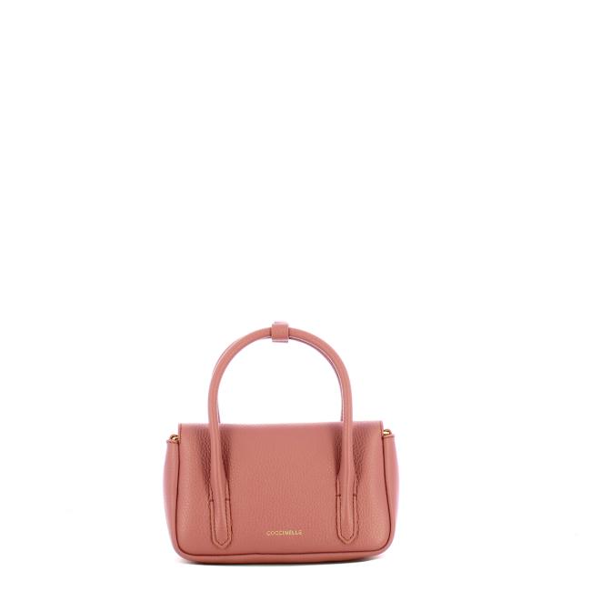 Coccinelle Borsa a mano C-Me Lock Mini Winter Rose - 3