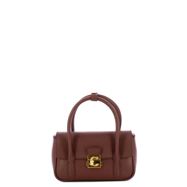 Coccinelle Borsa a mano C-Me Lock Mini Berry - 1