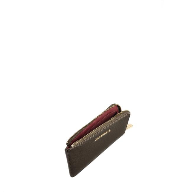 Coccinelle Porta carte Metallic soft Fango - 2