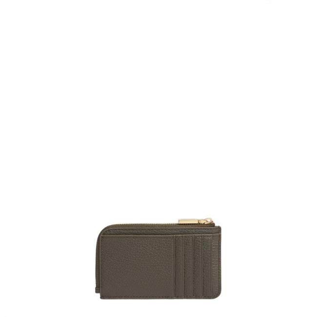 Coccinelle Porta carte Metallic soft Fango - 3