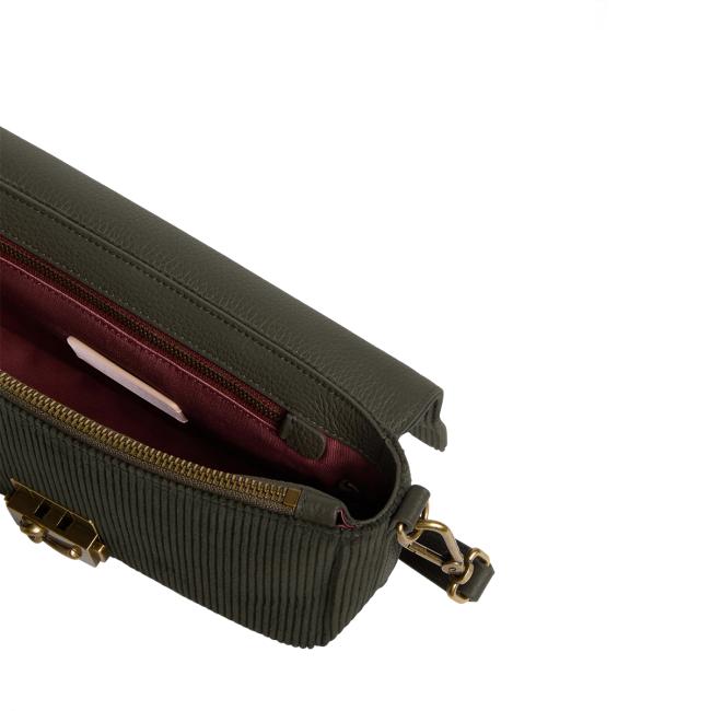 Coccinelle C-Me Lock Curduroy Medium Fango - 4
