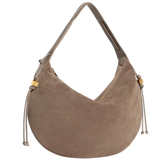 Coccinelle Hobo Thess suede Large Warm Taupe - 2