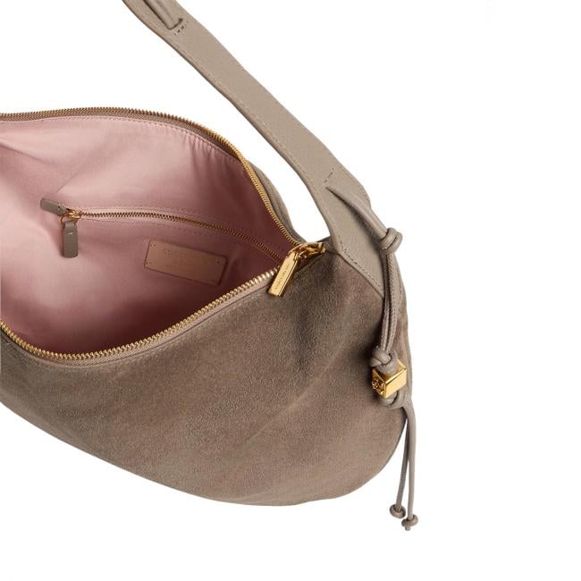 Coccinelle Hobo Thess suede Large Warm Taupe - 3