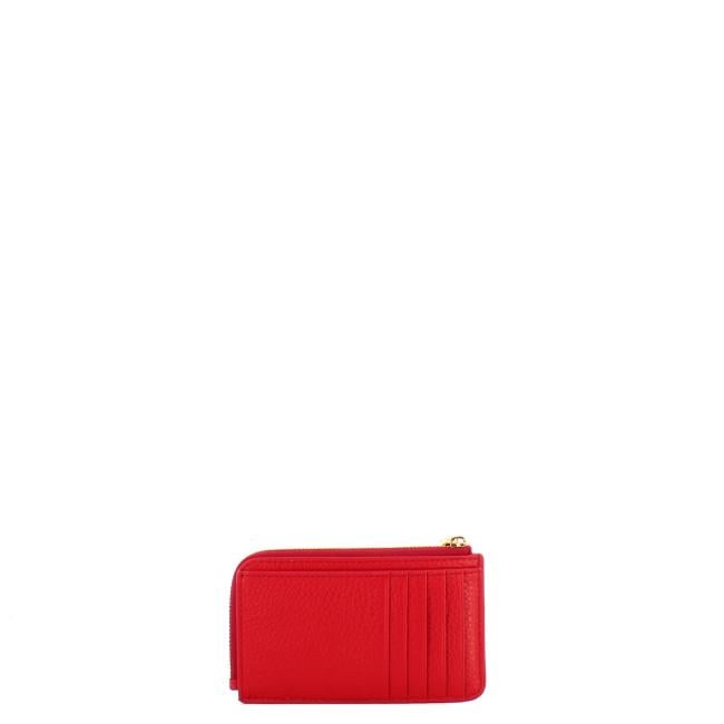 Coccinelle Porta carte Metallic soft Scarlet - 2