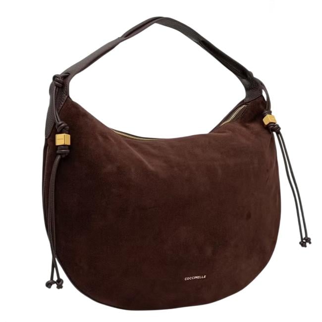 Coccinelle Hobo Thess suede Large Brunette - 2