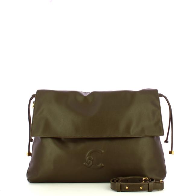 Coccinelle Borsa a spalla Lidia Medium Fango - 4