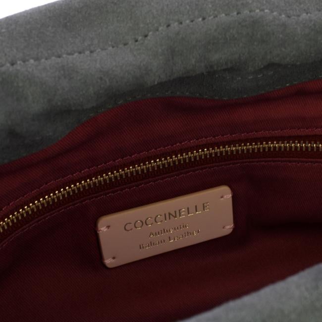 Coccinelle Borsa a spalla Lidia Suede Medium Stove - 5