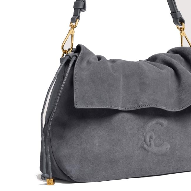 Coccinelle Borsa a spalla Lidia Suede Small Stove - 3