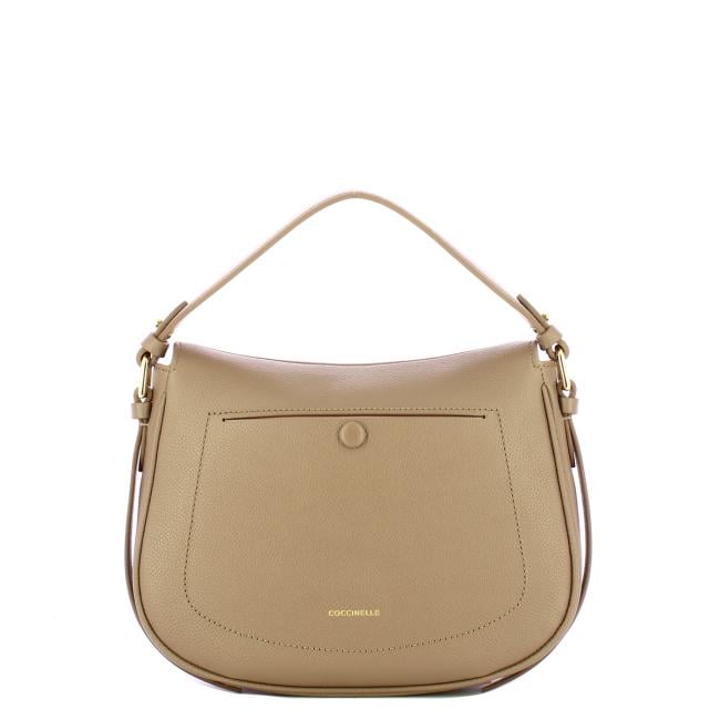 Coccinelle Borsa a spalla Mavery Medium Warm Taupe - 3