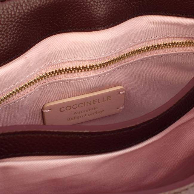 Coccinelle Borsa a spalla Mavery Medium Berry - 5