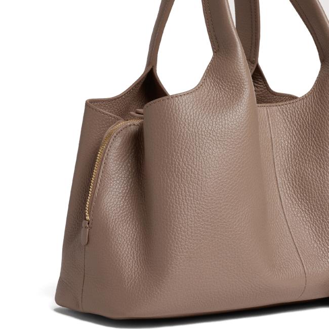 Coccinelle Borsa a mano Nell Medium Warm Taupe - 3