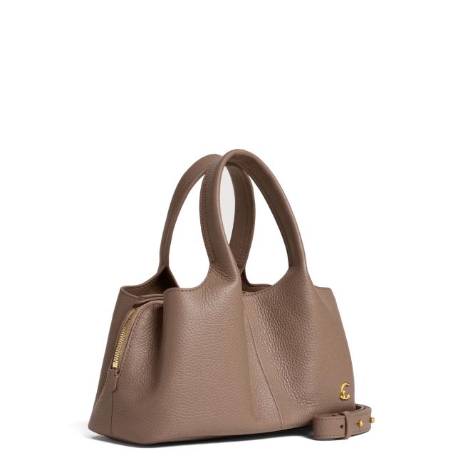 Coccinelle Borsa a mano Nell Small Warm Taupe - 2