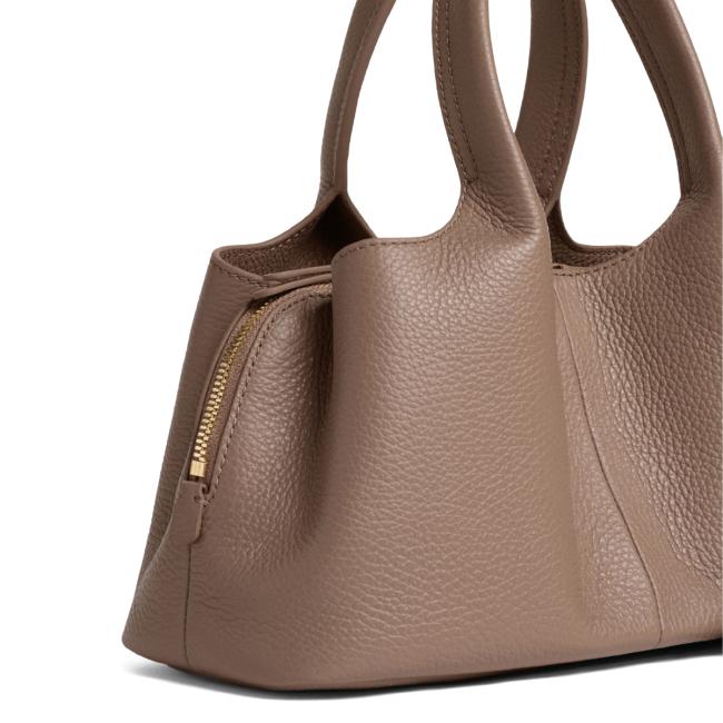 Coccinelle Borsa a mano Nell Small Warm Taupe - 3