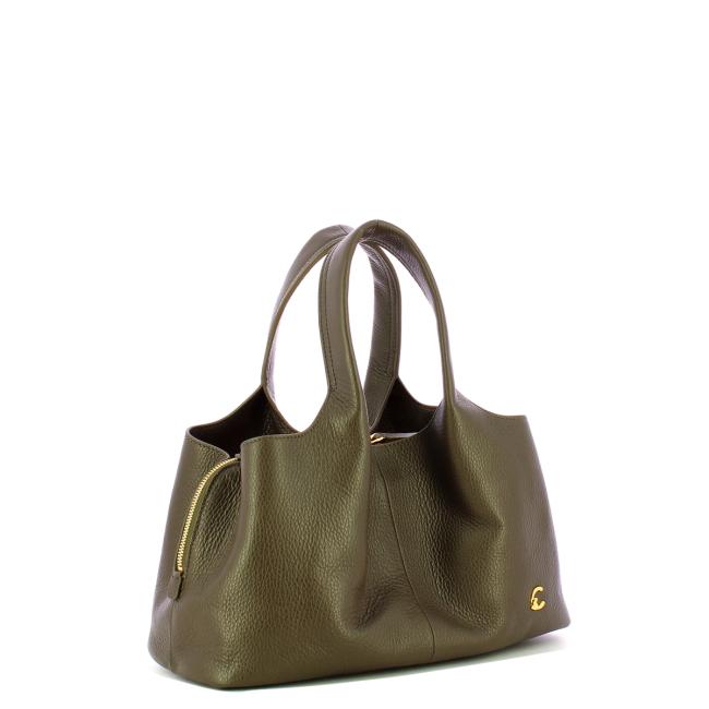 Coccinelle Borsa a mano Nell Medium Fango - 2