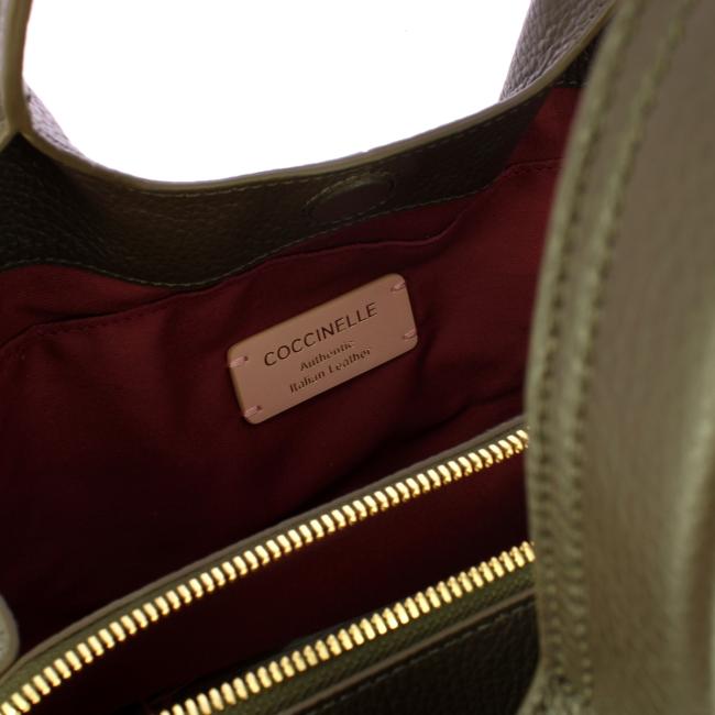 Coccinelle Borsa a mano Nell Medium Fango - 5
