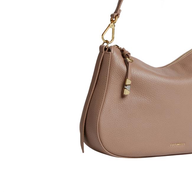 Coccinelle Nory Small Warm Taupe - 5