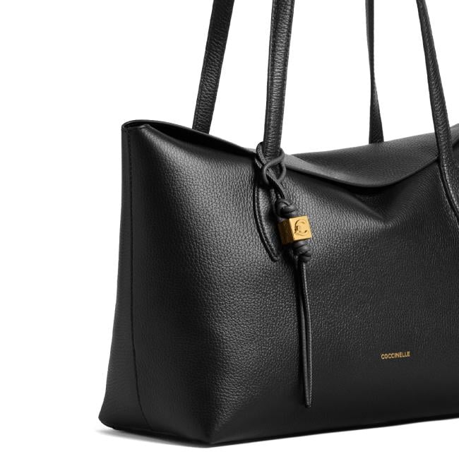 Coccinelle Borsa a spalla Thess Noir - 3