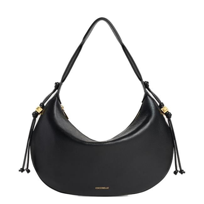 Coccinelle Hobo Bag Thess Medium Noir - 1