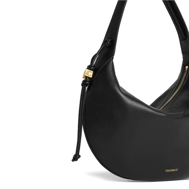 Coccinelle Hobo Bag Thess Medium Noir - 3