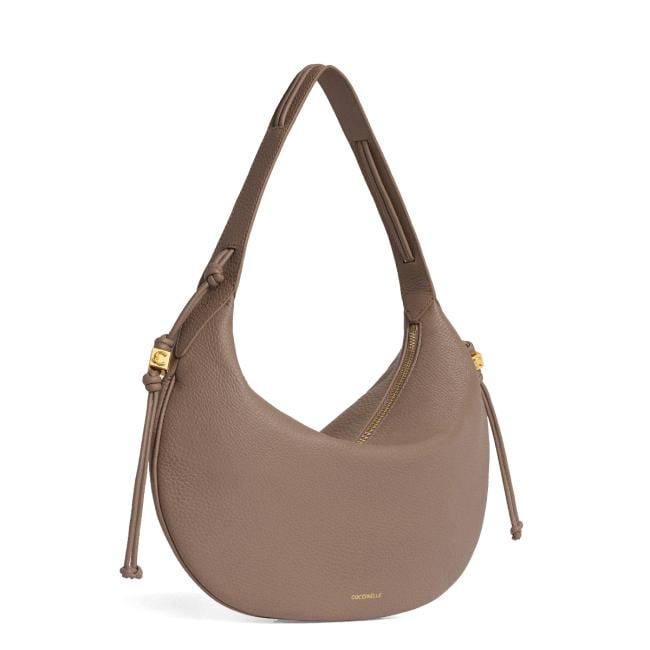 Coccinelle Hobo Bag Thess Medium Warm Taupe - 2
