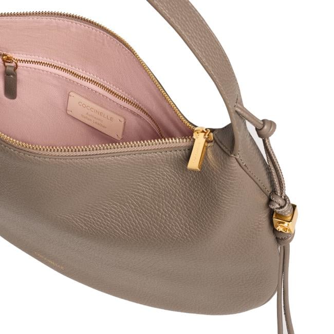 Coccinelle Hobo Bag Thess Medium Warm Taupe - 4
