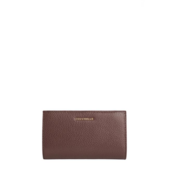 Coccinelle Portafoglio Metallic Soft Berry - 1
