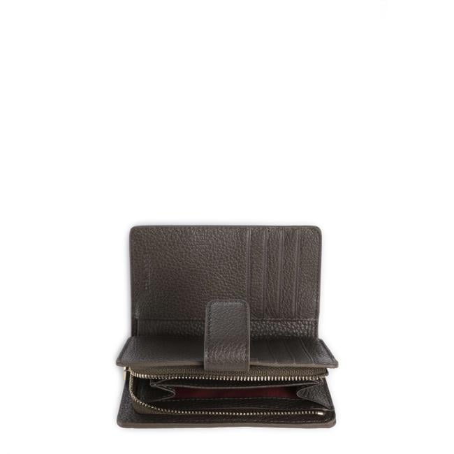Coccinelle Portafoglio Metallic Soft Fango - 3