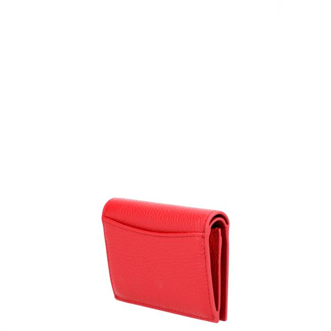 Coccinelle Portafoglio Metallic Soft Small Scarlet - 2