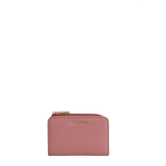 Coccinelle Portafoglio Metallic Soft Winter Rose - 1