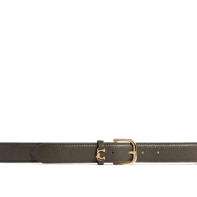 Coccinelle Cintura Metal Loop Fango - 2