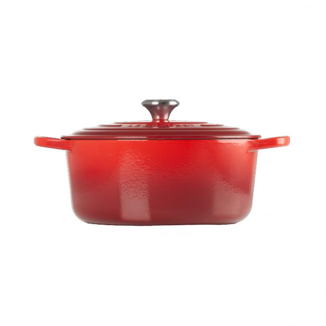Le Creuset Cocotte Rotonda Evolution 24 cm Ciliegia - 3