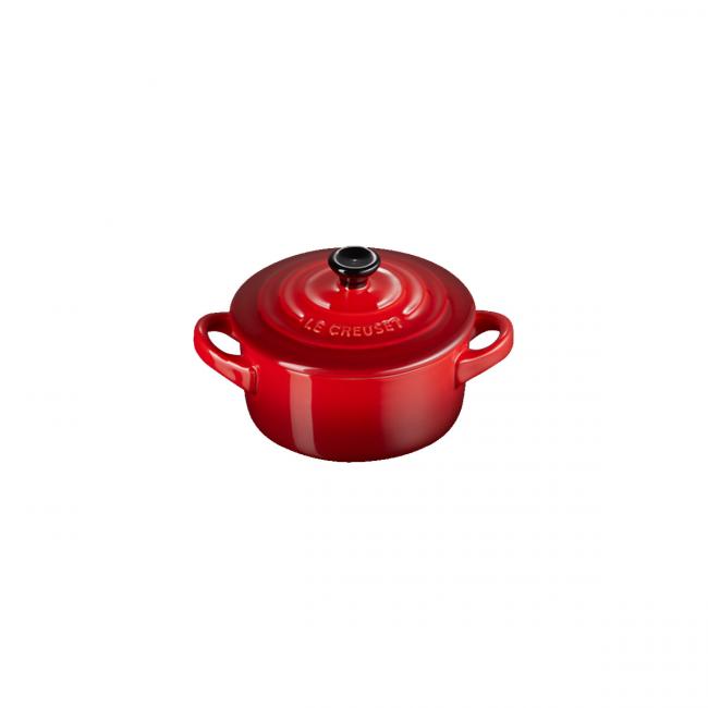 Le Creuset Mini Coccotte Rotonda 10 cm Ciliegia - 1