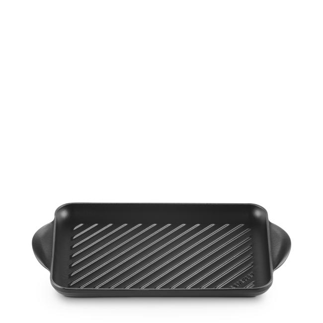 Le Creuset Grill Rettangolare Tradition 32 cm Nero Matt - 2