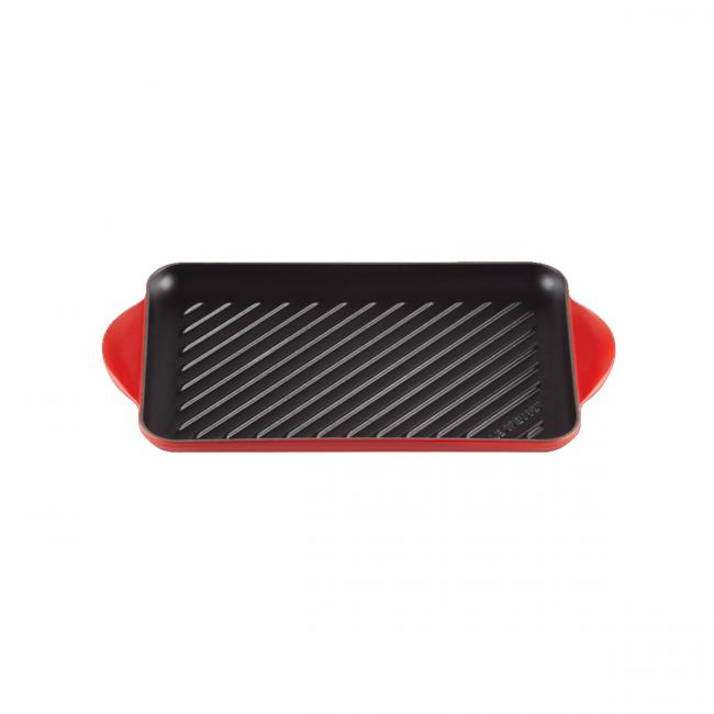Le Creuset Grill Rettangolare Tradition 32 cm Ciliegia - 2