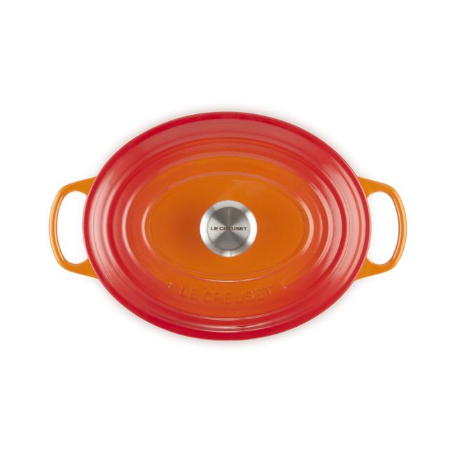 Le Creuset Cocotte Ovale 29 cm Arancio - 4