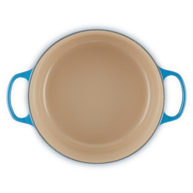 Le Creuset Cocotte Rotonda Evolution 28 cm Azure Blu - 5