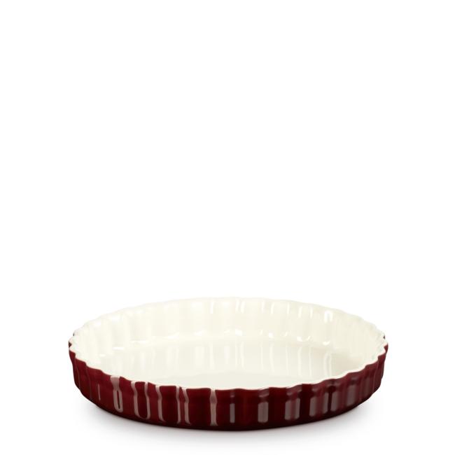 Le Creuset Tortiera Rotonda Tradition 28 cm Garnet - 1