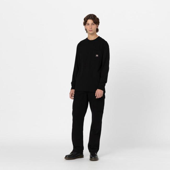 Dickies Pantaloni Cargo Johnson Black - 5