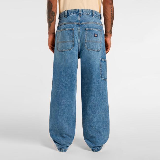 Dickies Jeans Madison Baggy Fit Denim Rinsed Fade - 3