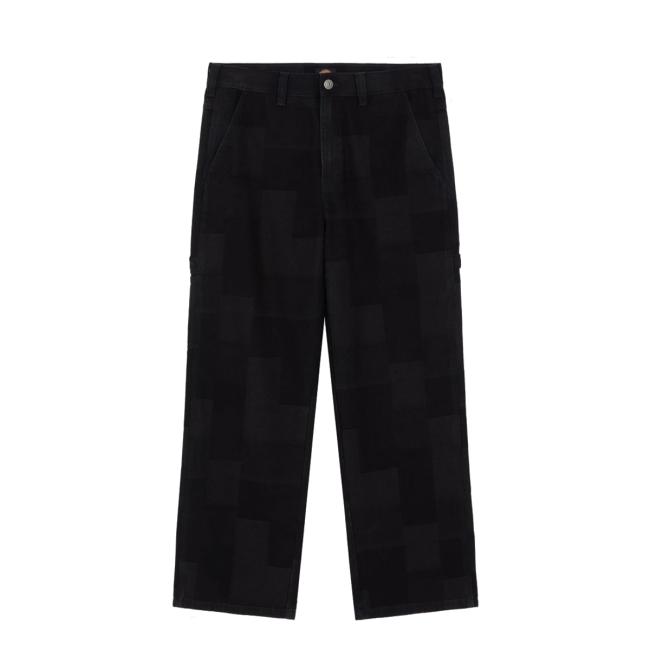 Dickies Pantaloni Carpenter Jacquard Rinsed - 1
