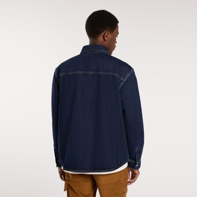 Dickies Camicia in jeans Mechanic Dark Indigo - 4