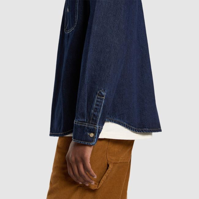 Dickies Camicia in jeans Mechanic Dark Indigo - 7