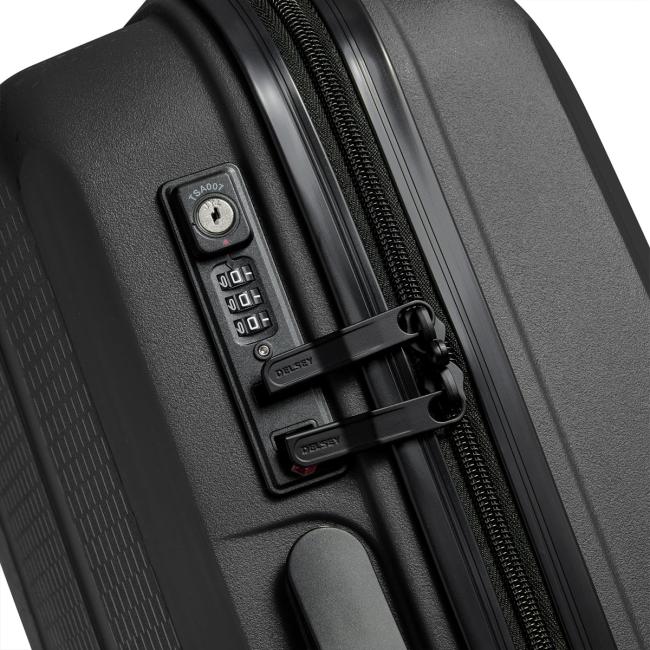 Delsey Trolley Medio Espandibile Belmont + 71 cm Nero - 4