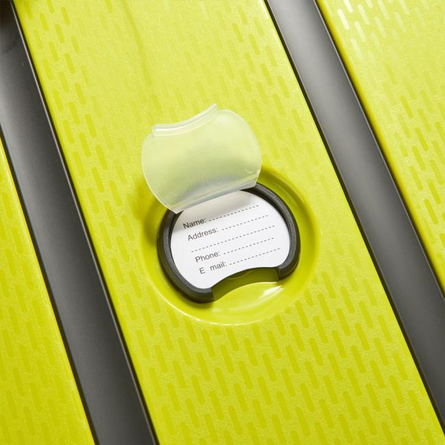 Delsey Trolley Medio Espandibile Belmont + 71 cm Verde Chartreuse - 6