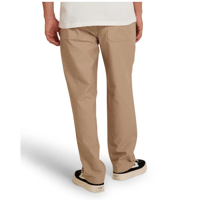 Deus Ex Machina Pantaloni Hank Whipcord Khaki - 3