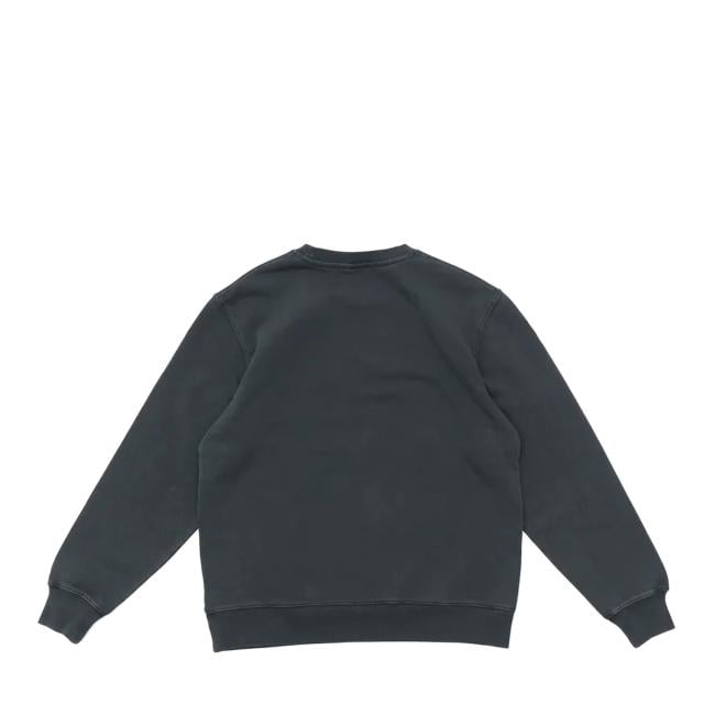 Deus Ex Machina Felpa Shield Garment Dyed Crew Antracite - 8